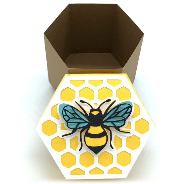 SI Bee Hexagonal Box 4