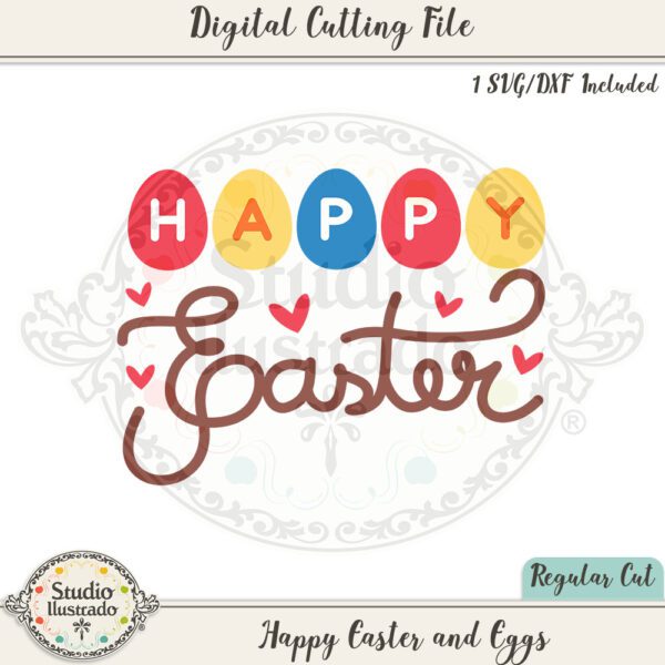 SI Happy Easter and Eggs 2022