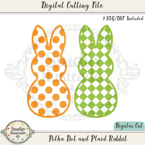 SI Polka Dot and Plaid Rabbit 2022