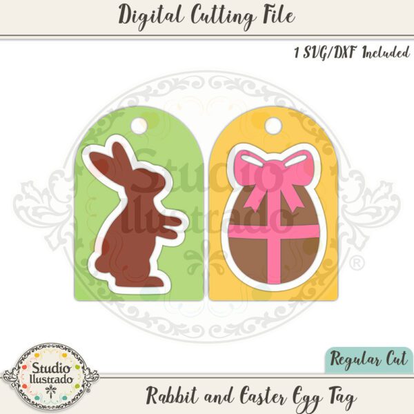 SI Rabbit and Easter Egg Tag 2022