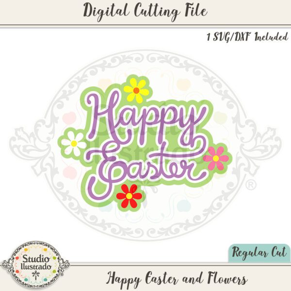 SI Happy Easter and Flowers 2022