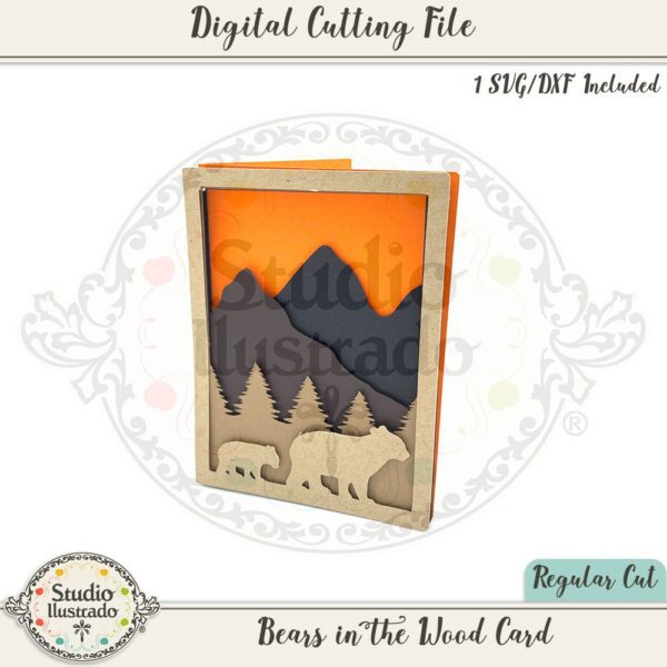 Bears in the Wood Card