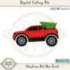 Christmas Red New Truck