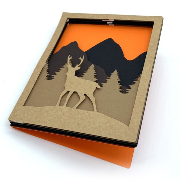 Deer in the Wood Card - Image 4