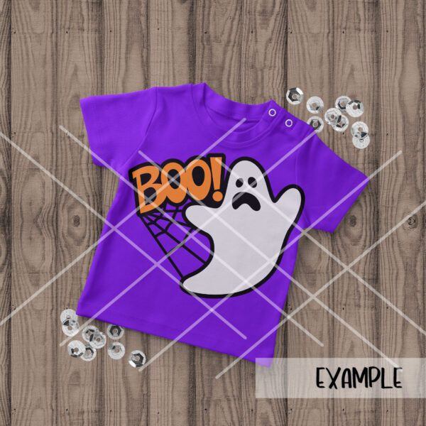 SI Ghost Boo mock