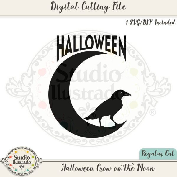 SI Halloween Crow on the Moon 2022 scaled