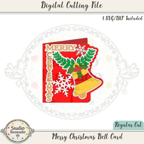 Merry Christmas Bell Card