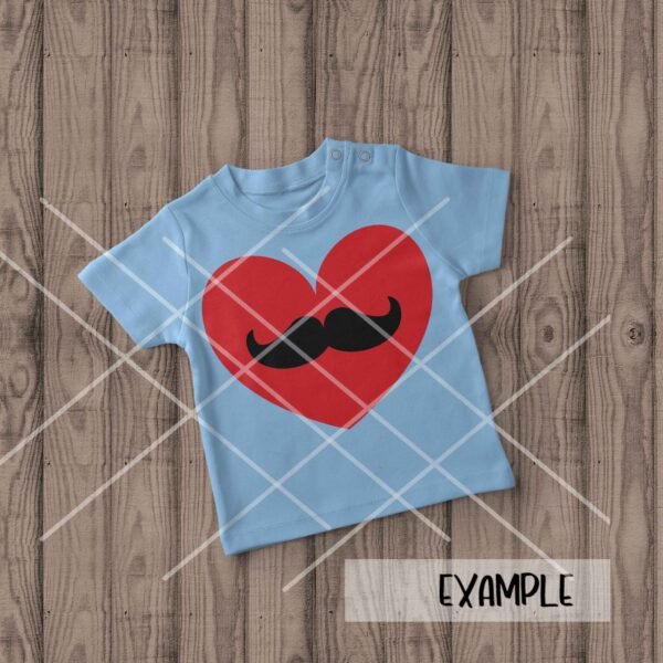 Mustache Heart - Image 2