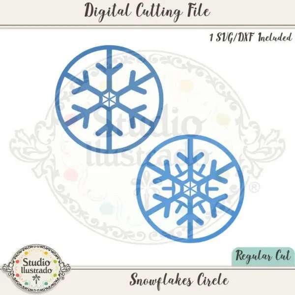 Snowflakes Circle