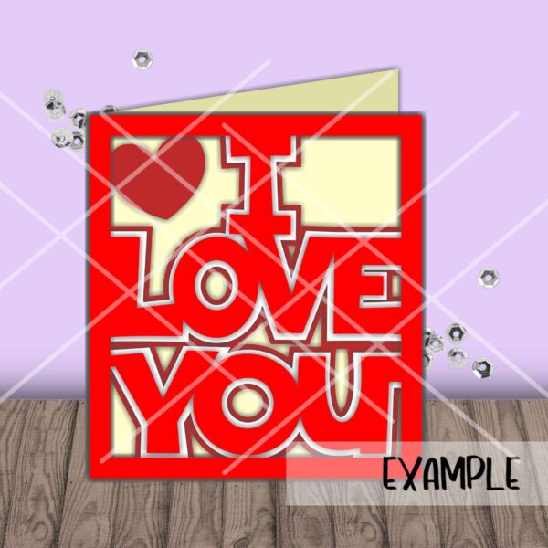 SI I Love You Card mock scaled