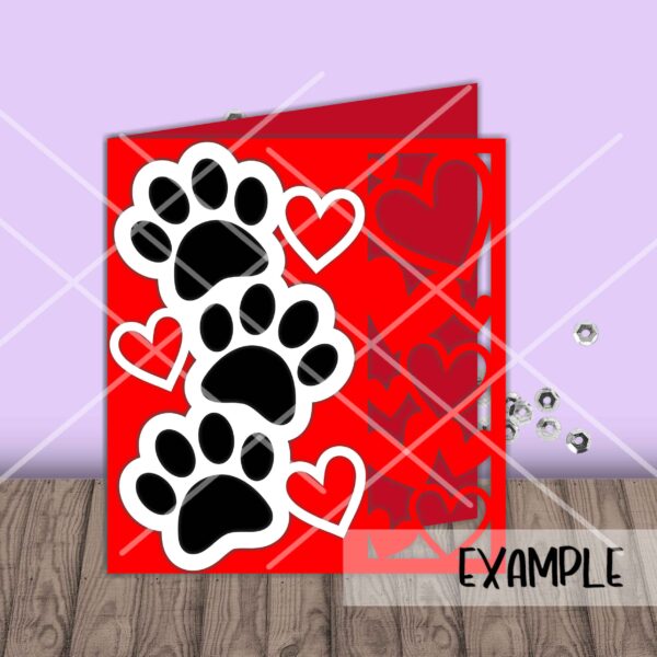 SI Paws Hearts Card mock