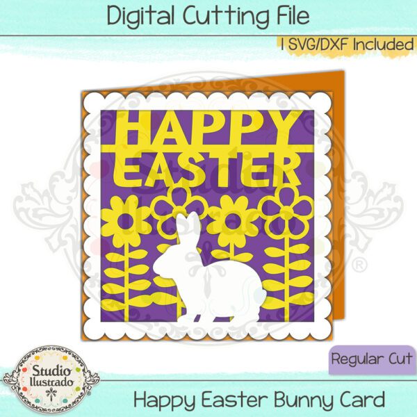 SI Happy Easter Bunny Card 2023