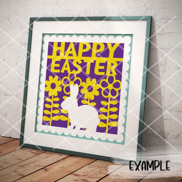 SI Happy Easter Bunny Card mock