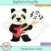 Panda Bear Guitar