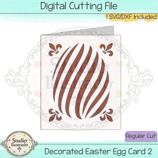 SI Decorated Easter Egg Card 2 2023