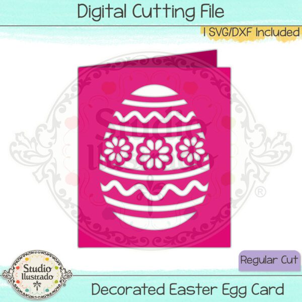 SI Decorated Easter Egg Card 2023