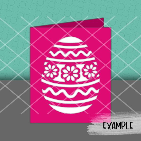 SI Decorated Easter Egg Card mock