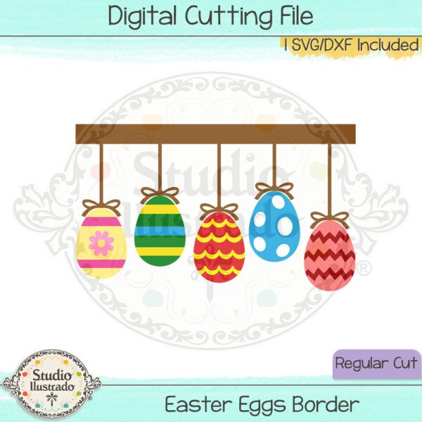 SI Easter Eggs Border 2023