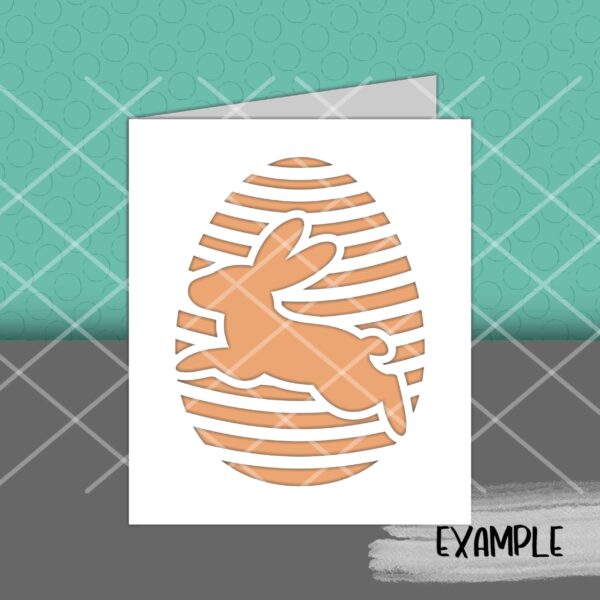 Easter Bunny Running Card - Image 2