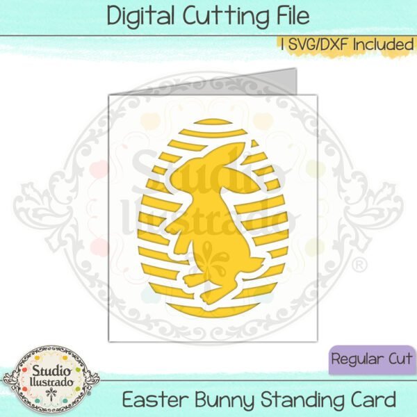 SI Easter Bunny Standing Card 2023