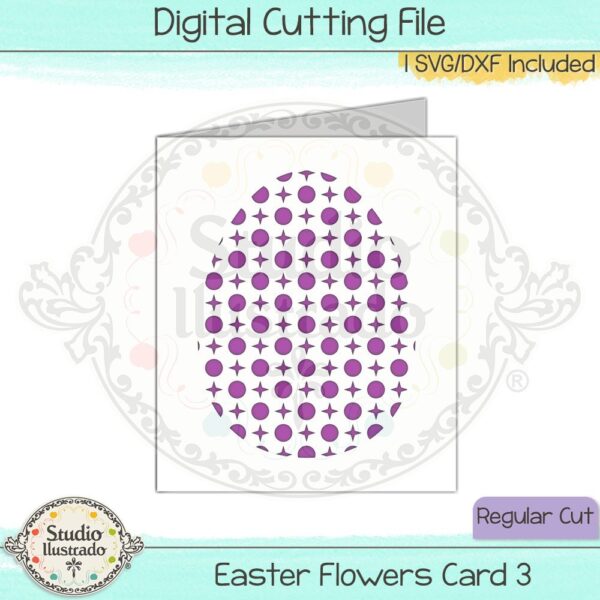 Easter Flowers Card 3