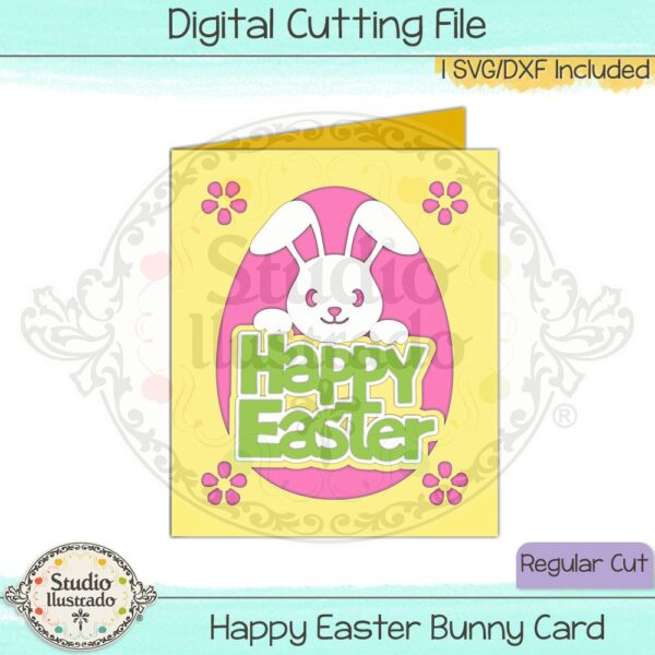 Happy Easter Bunny Card