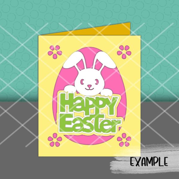 Happy Easter Bunny Card - Image 2