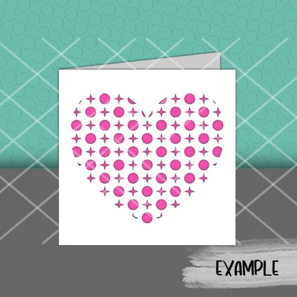 Heart Flowers Card - Image 2