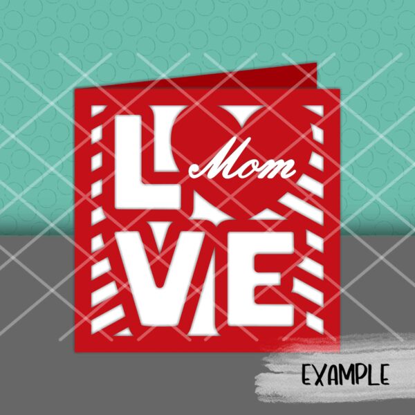 Love Mom Card - Image 2