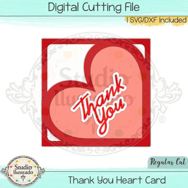 Thank You Heart Card