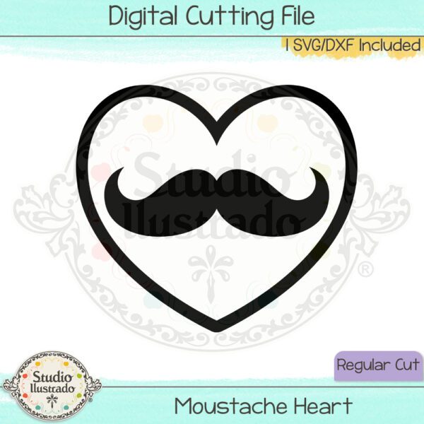 SI Moustache Heart 2023