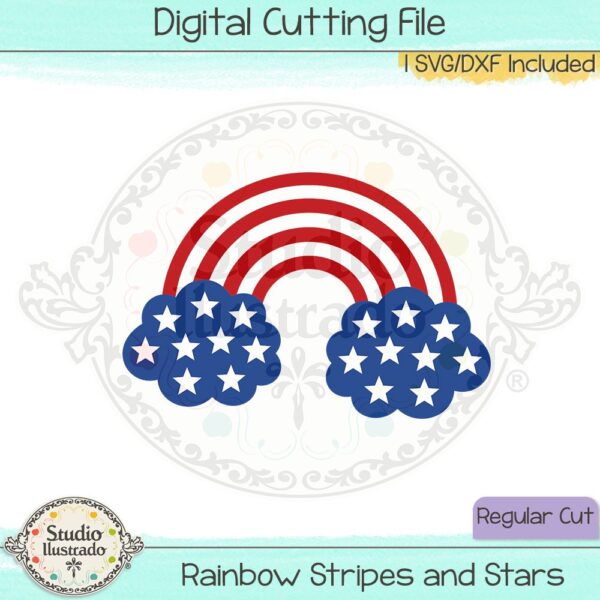 Rainbow Stripes and Stars