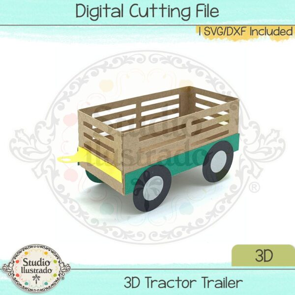 3D Tractor Trailer